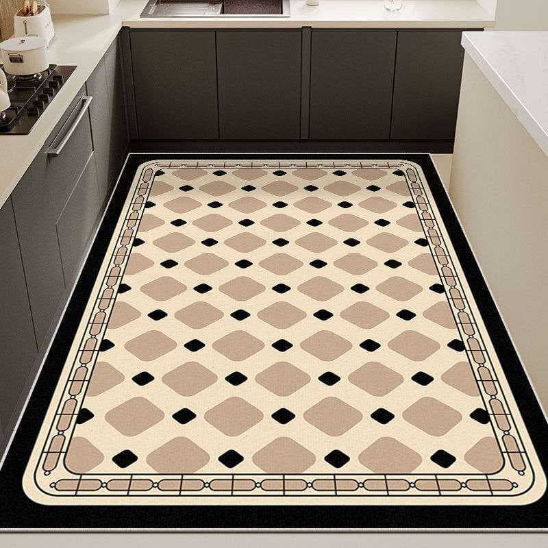 Tapetes de cozinha absorventes de água, resistentes à sujeira, absorção de óleo, tamanho grande, cobertura completa, pis