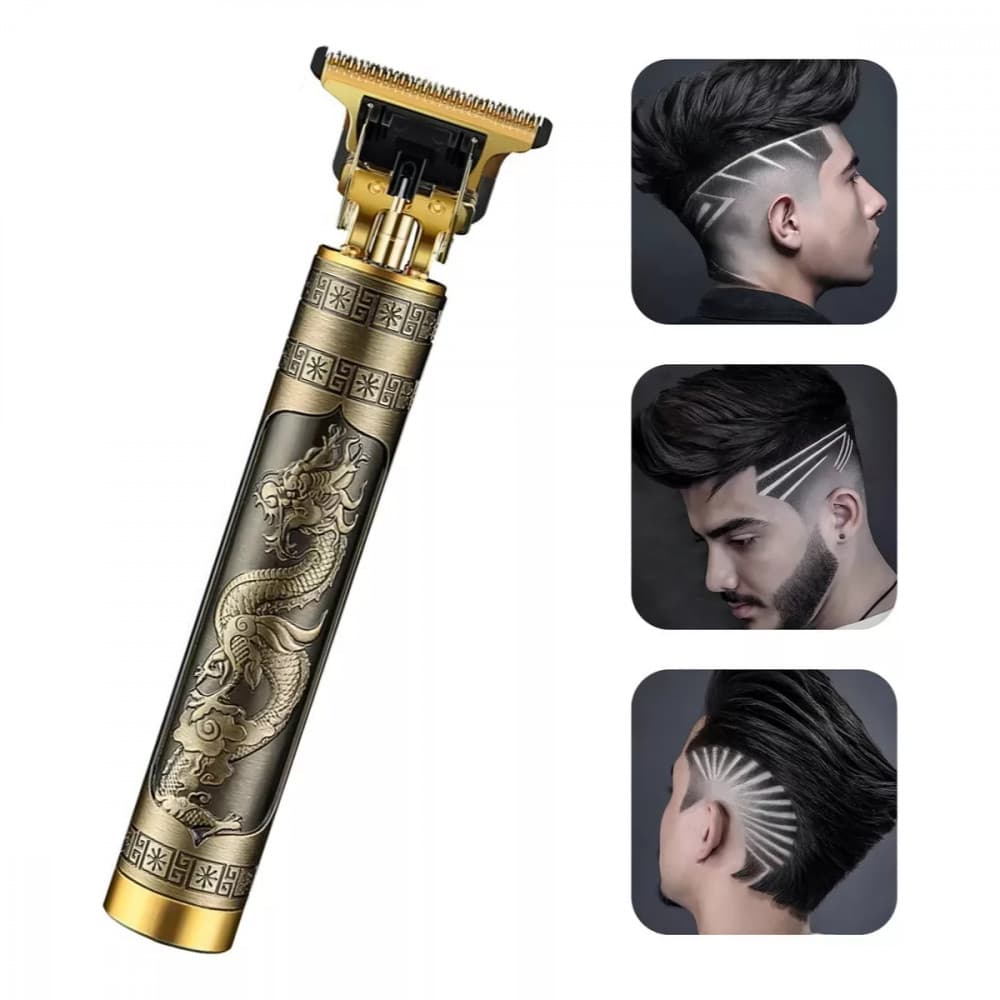 Máquina de Barbear e Cortar Cabelo Recarregável Sem Fio Dragão T-Blade XLS TX2229-QH