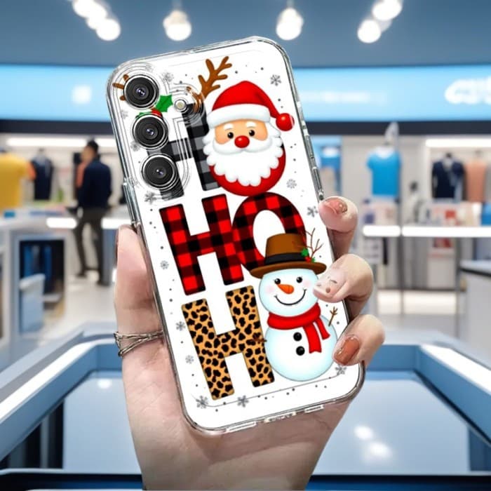 Capa Para Celular De Telefone : Com Carta De Natal , Adequada Samsung Galaxy A02 A03S A04 A05S A06 A13 A14 A1