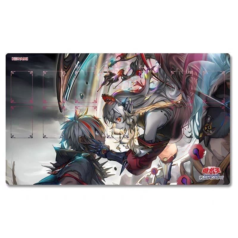 Tapete de cartão Yu-Gi-Oh DIY Abusihe, a Virgem do Abusihe Fusion Service ygo playmat