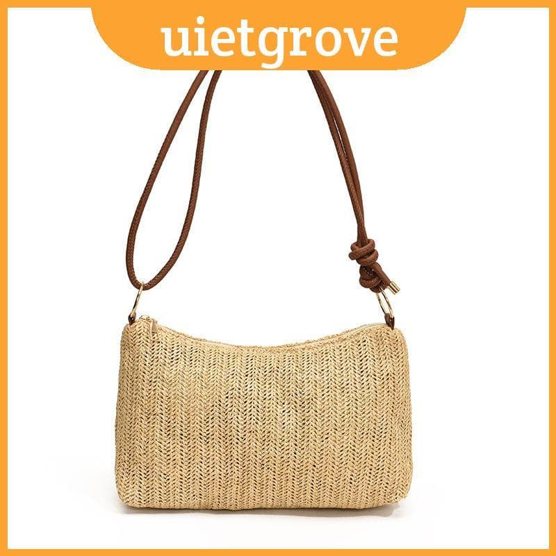 Bolsa Crossbody Tecida Das Senhoras Da Moda Com Estrutura Superior E Macia Para O Dia A