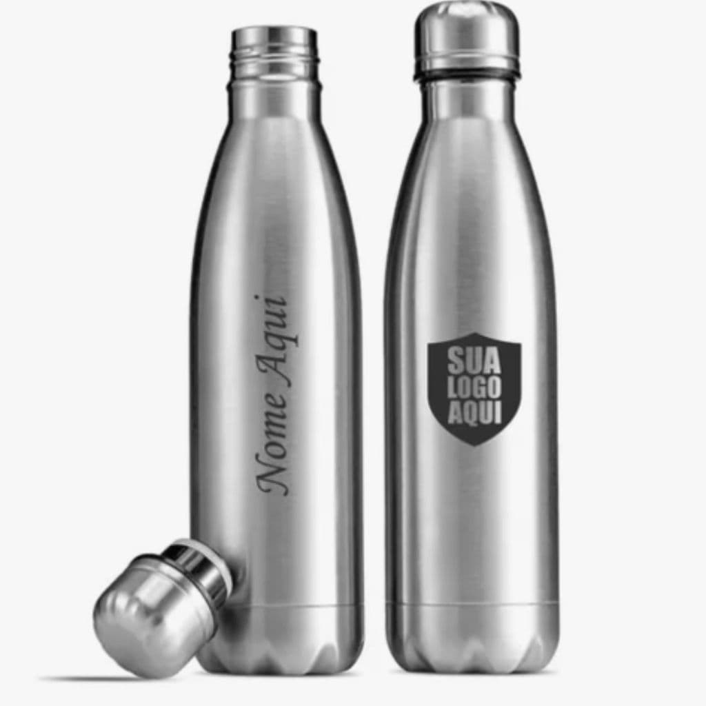 Garrafa Termica Inox 500ml PERSONALIZADA a Laser