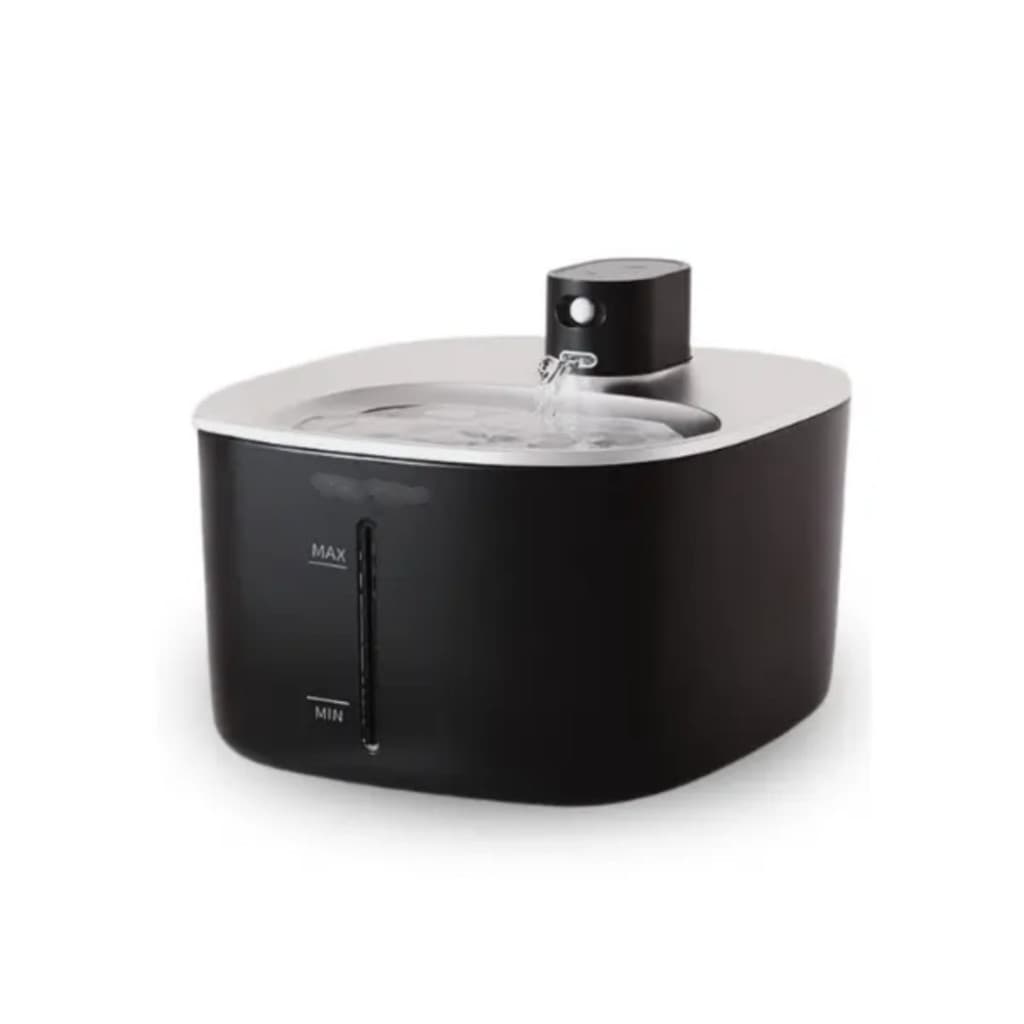 Preto - Bebedouro Inox Flow Wireless- 4L