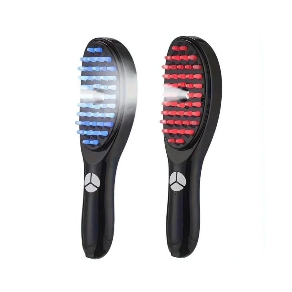 Escova Massageadora com Laser 4 em 1 – Tratamento Capilar