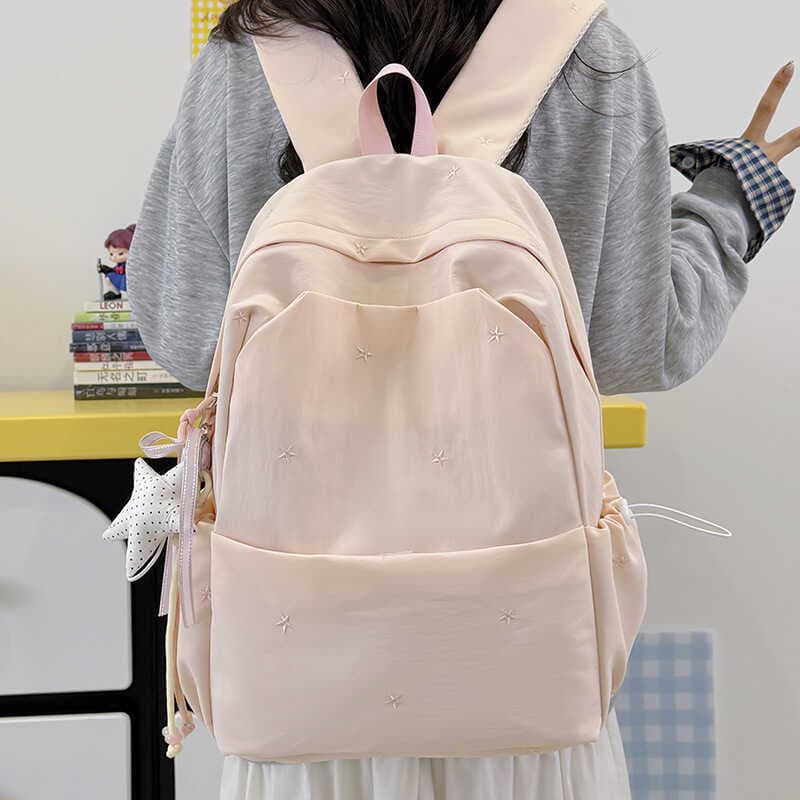 Novo estilo versão coreana ins estilo meninas mochila fresco doce júnior estudantes do ensino médio mochila de viagem de