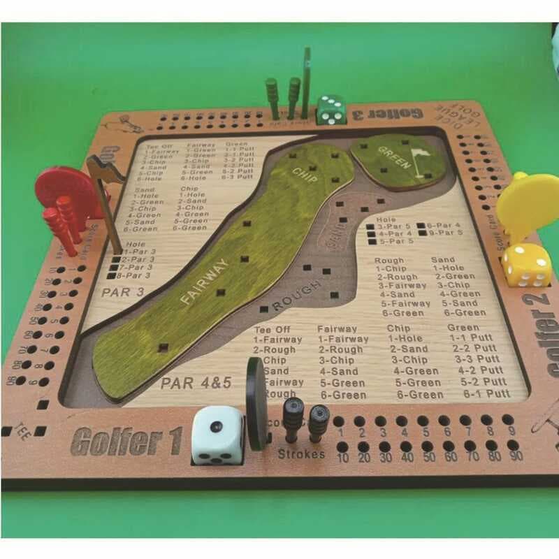 Jogo de tabuleiro de dados, jogo de tabuleiro de madeira, jogo divertido para a família, ornamentos de artesanato em mad