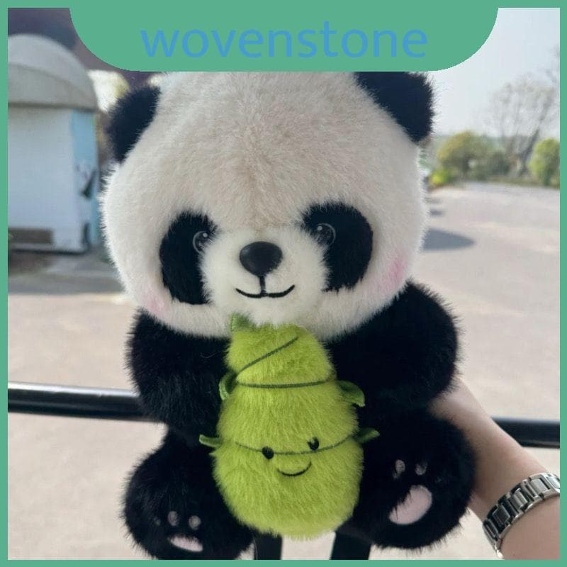 Panda De Pelúcia De Mochila Com Curta Macia Para Presente De Ideia De Crianças E Adolescentes