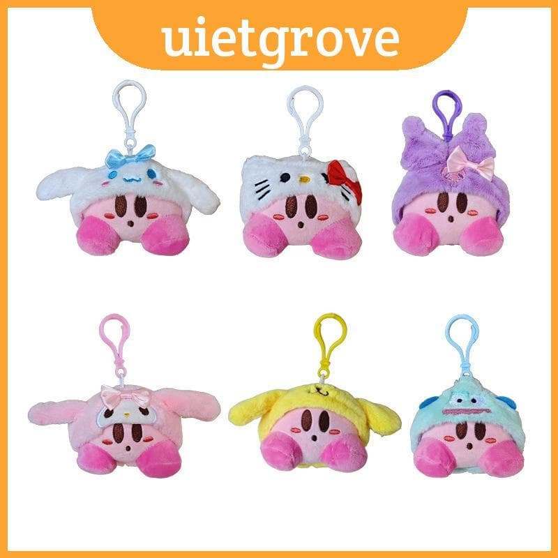 Figuras Fofas De Pelúcia Kirby Dos Desenhos Animados Com Enchimento De Algodão Pp Para Colecionadores De Crianças E