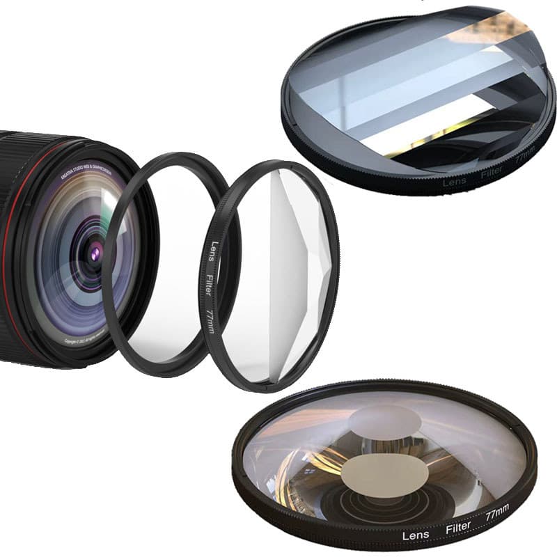 Filtro De Efeitos De Câmera , Vidro Com Efeito Especial , Lentes Fotográficas E Acessórios