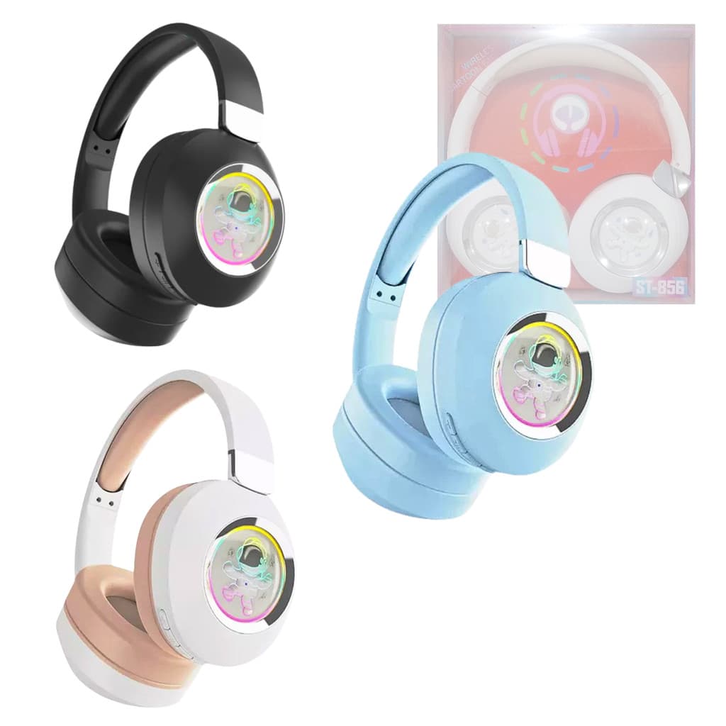 Fone de Ouvido Bluetooth Wireless Desenho ASTRONAUTA T&Z ST-856