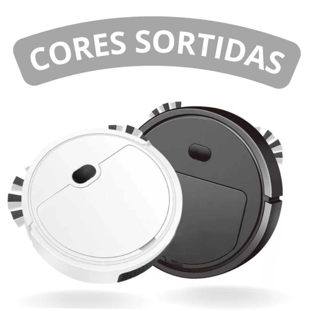 Robô Aspirador de Pó Recarregável Automático 110V