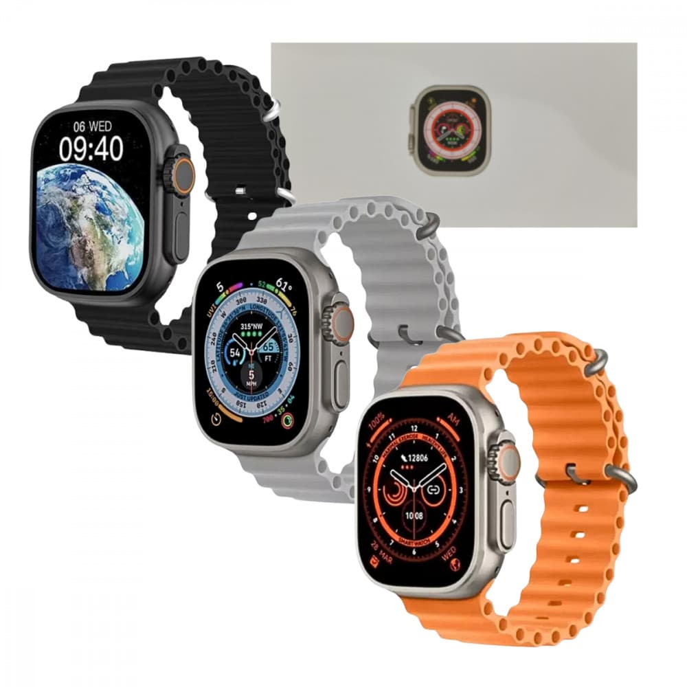 Relógio Inteligente Smartwatch 49mm Series Altomex GS ULTRA 8+