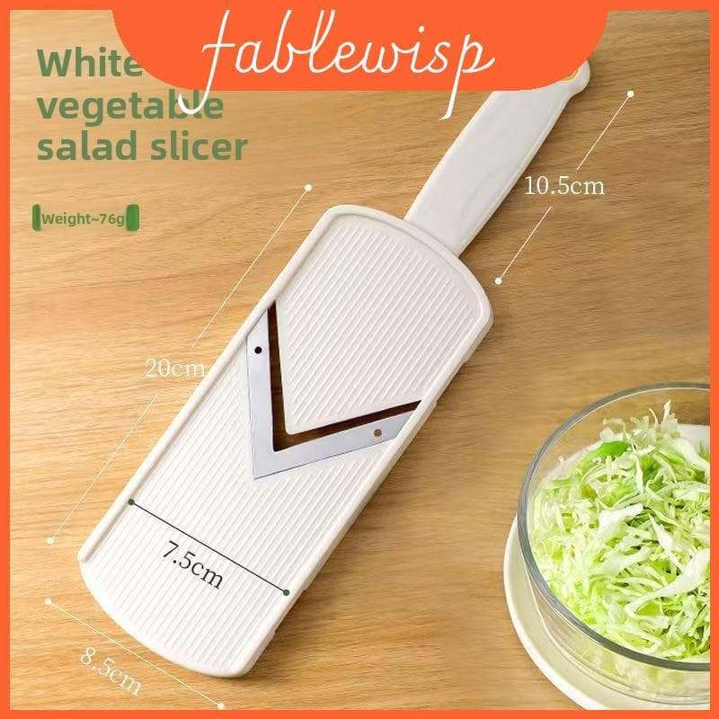 Fatiador Grande Doméstico Vegetal Com Material Abs Para Saladas E Preparação De Alimentos