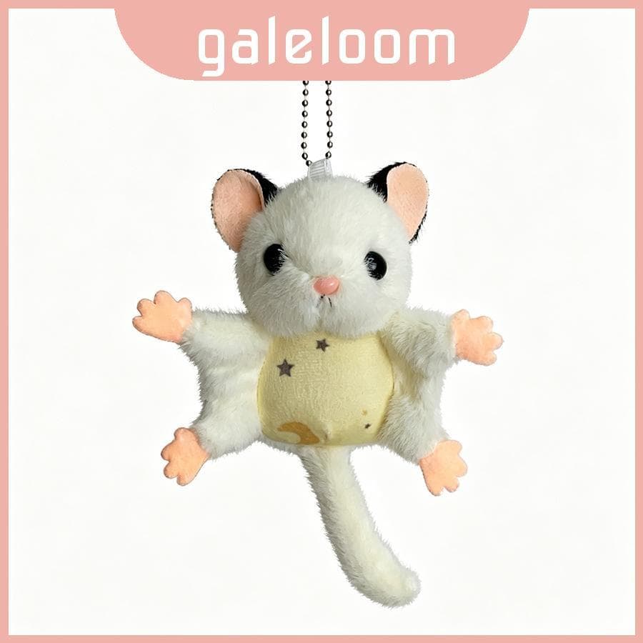 Ornamento De Esquilo Voador De Pelúcia Com Fibra De Poliéster Para Decoração De Bolsas E Colecionadores De Itens