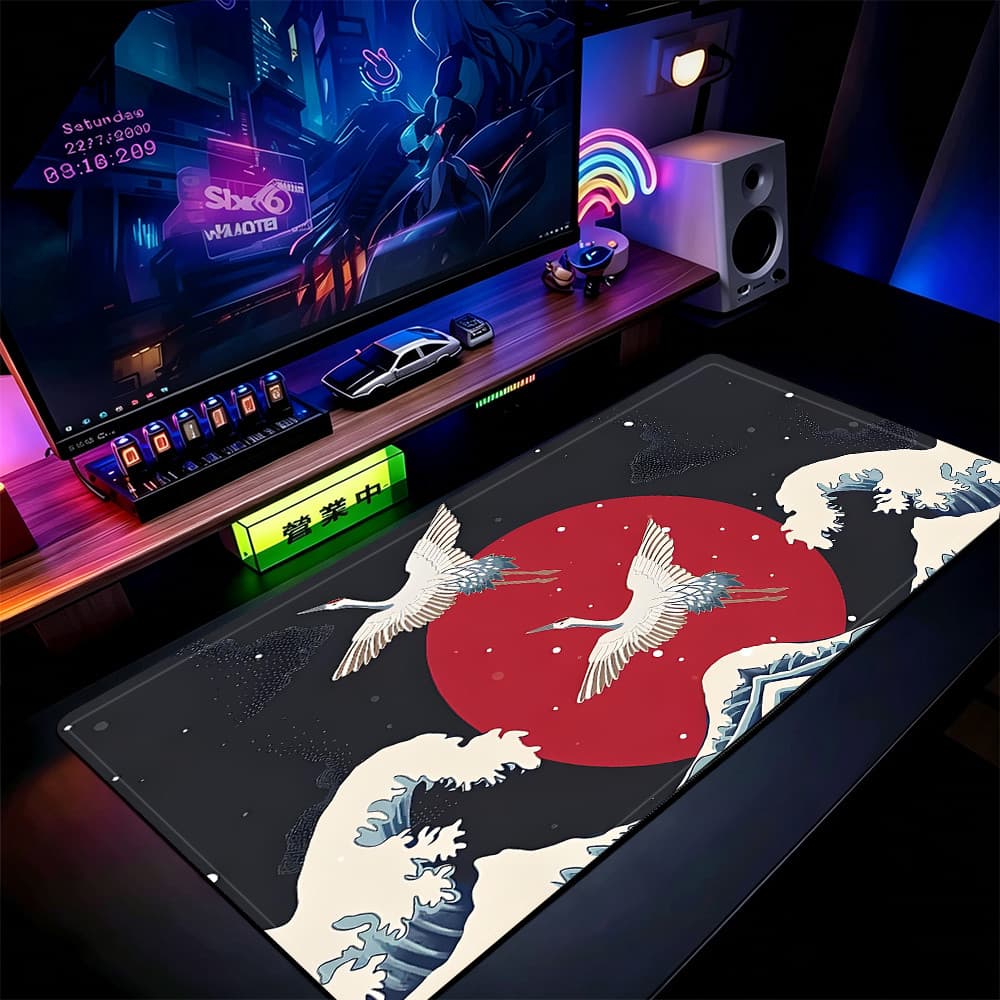 Grande Jogo Mouse Pad Antiderrapante 80X30 CM Impressões Personalizadas Mousepad Borda Costurada YG63113