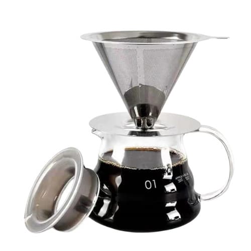 Filtro De Cafe Coador Cafe Cha Inox De Alta Qualidade Atoxico Reutilizavel
