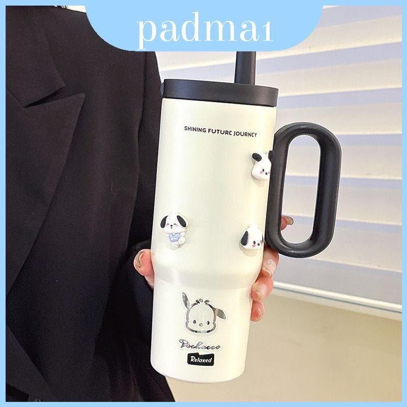 Frasco De Vácuo Com Design Impresso Pochacco Para Uso Doméstico E Em Viagens