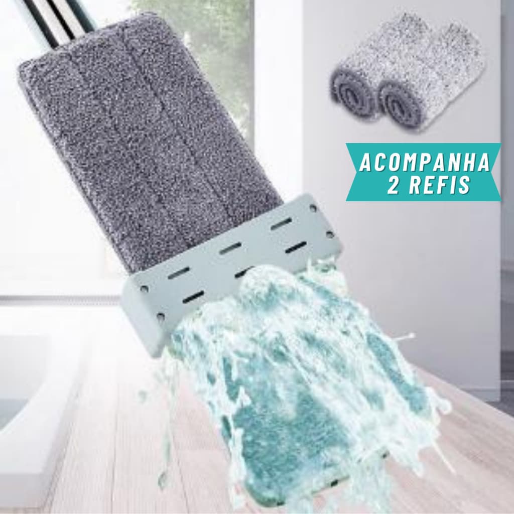 Mop Spray Esfregão Com Reservatório Limpeza Geral Snel Home
