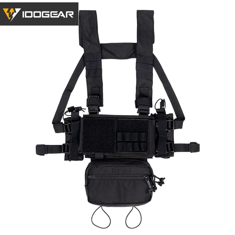 IDOGEAR Tactic MK3 Chest Rig Design Modular Leve MOLLE Conjunto Completo 3317