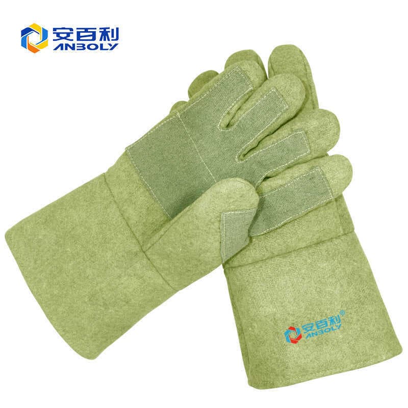 Amberli ABL-S537 graus resistente a altas temperaturas luvas de 5 graus Fang Lun fibra de carbono luvas de isolamento té