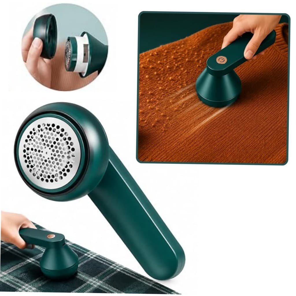 Removedor de Pelos e Papa Bolinha Elétrico Recarregável USB