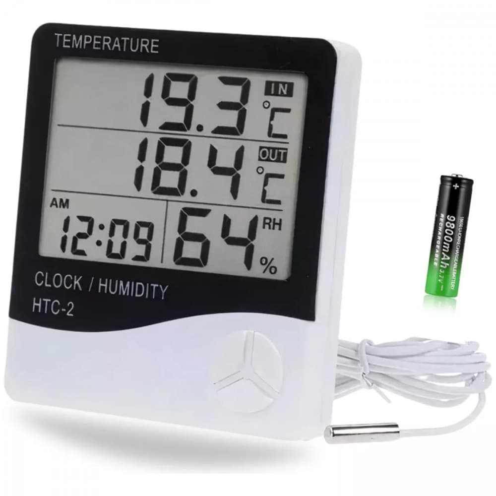 Termo-higrômetro Digital Para Medição de Umidade e Temperatura
