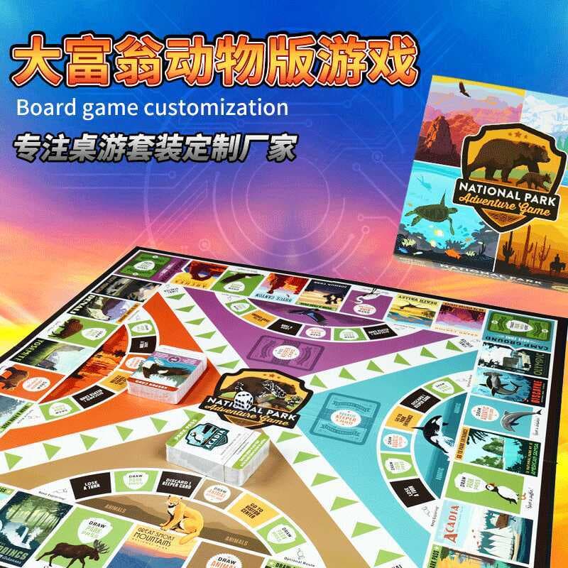 Jogo de tabuleiro de xadrez conjunto de jogo de mesa festa de família lazer pai-filho personalização de cartão de jogo d