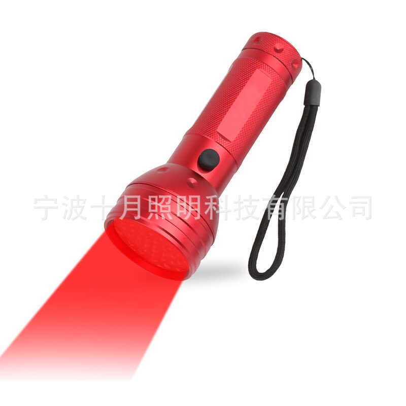 51led lanterna de luz vermelha pesquisa astronômica luz vermelha lanterna vista Animal ultravioleta 51led lanterna de lu