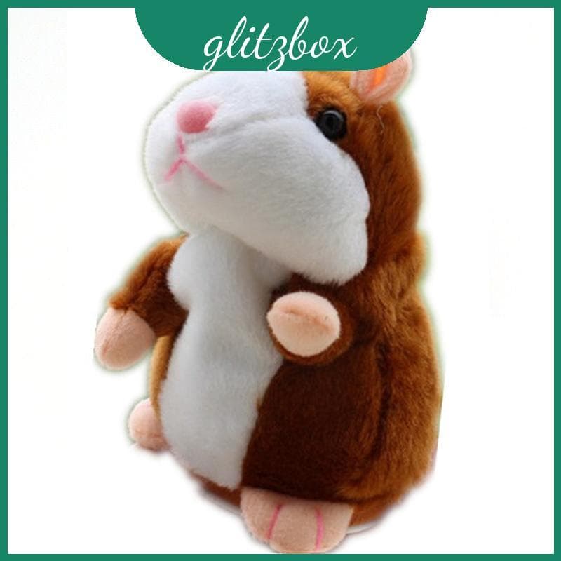 Pelúcia Fofa De Hamster Com Módulo De Som Para Decoração De Quarto Infantil , Presente De Feriado E