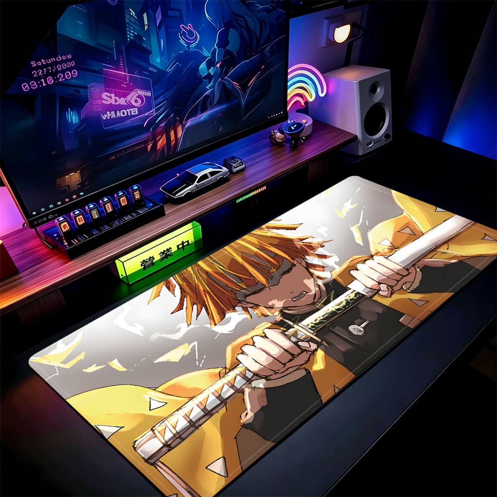 Grande Jogo Mouse Pad Antiderrapante 80X30 CM Impressões Personalizadas Mousepad Borda Costurada YG63101