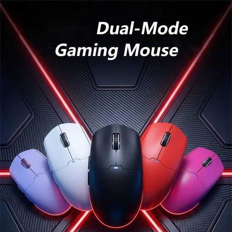 Mouse Sem Fio 2.4G Bluetooth Modo Duplo Recarregável Ergonômico Escritório Portátil Ratos De Jogos Para iPad PC Notebook