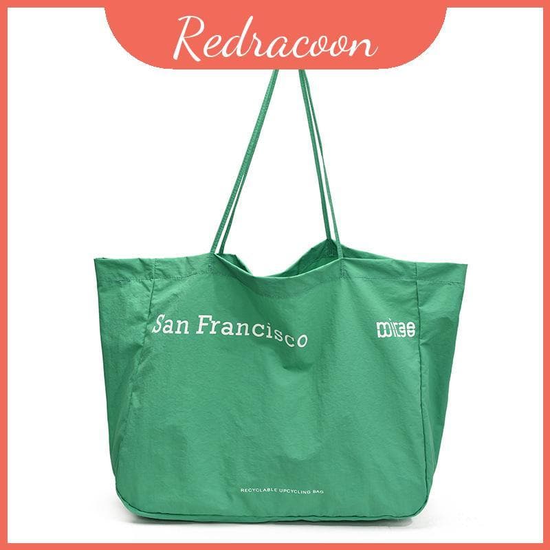 Sacola De Nylon De Grande Capacidade De Verão Com Telefone Interno Para Mulheres De Bolso
