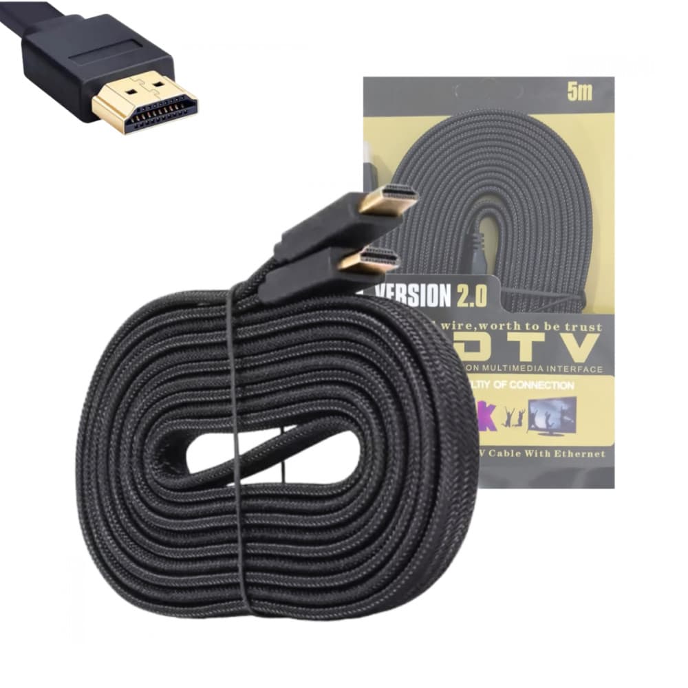 Cabo HDMI 5 metros 4K Ultra HD Versão 2.0 XLS HDMI-5M