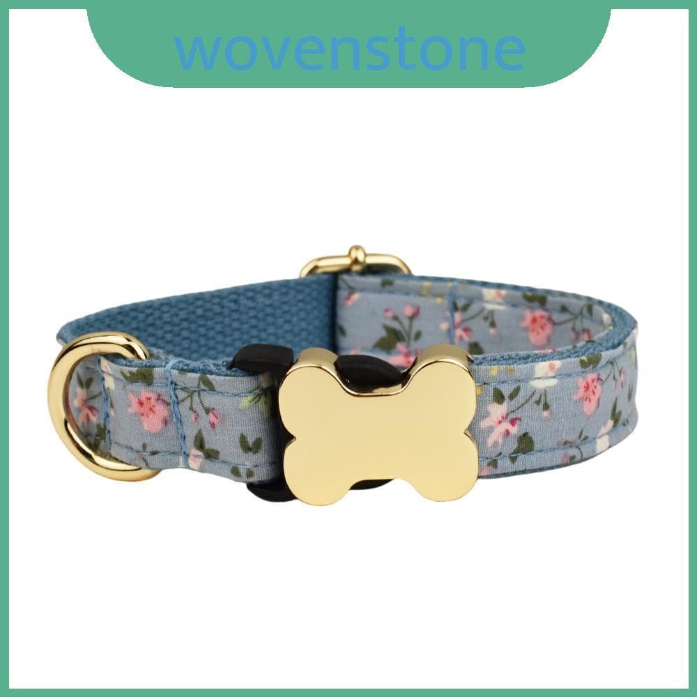 Coleira De Cachorro Com Design Impresso E Decoração De Osso Para Todas As Raças