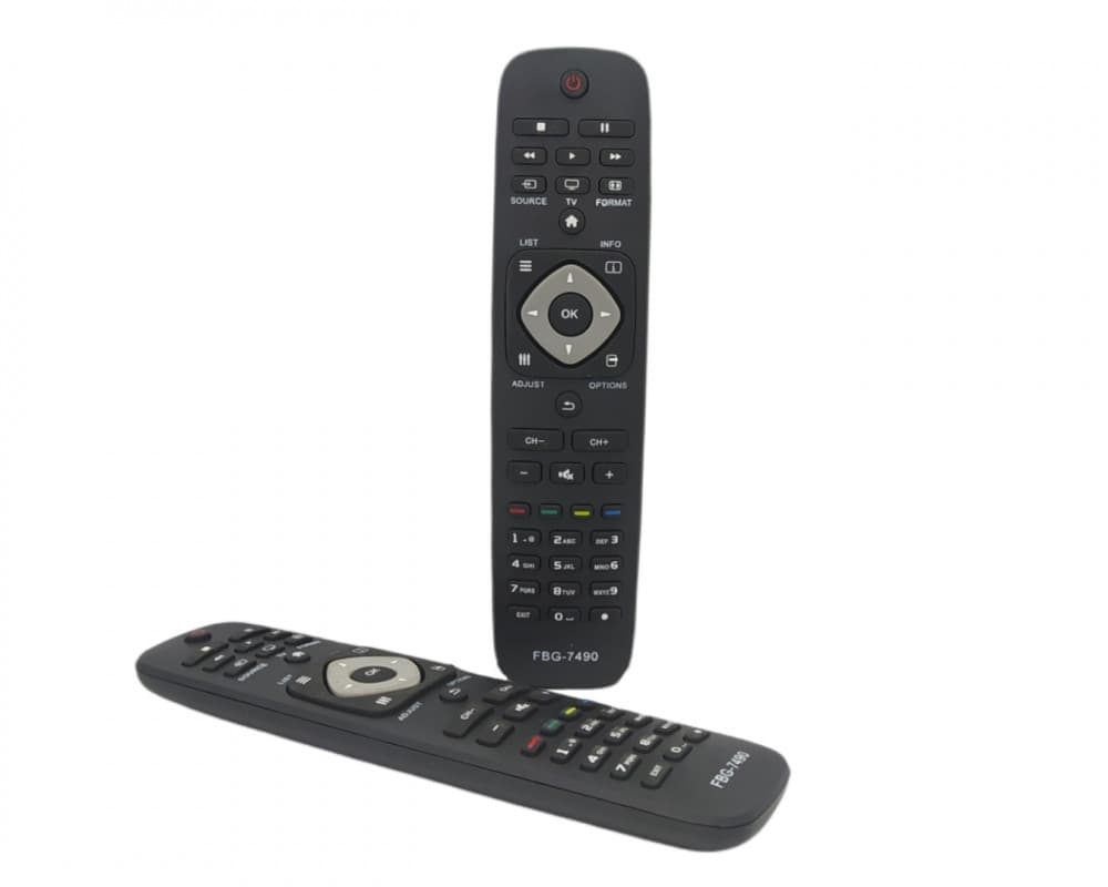 Controle Remoto Compatível TV Philips Smart CD LED HD 3D FBG-7490