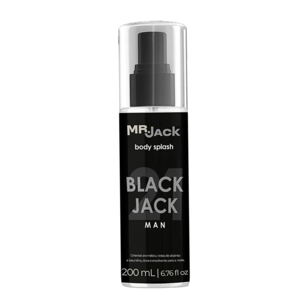 Body Splash Mr. Jack BlackJack 21 Man 200ml Oriental Aromático