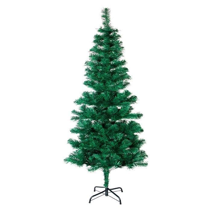 ARVORE VERDE PRIME 180CM 320 GALHOS PÉ DE METAL