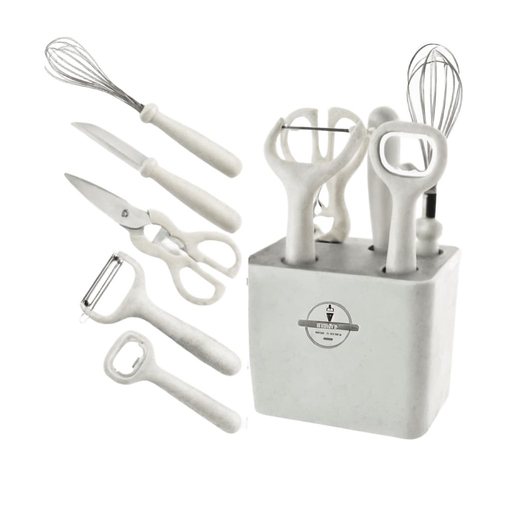Conjunto de Utensílios de Silicone para Cozinha