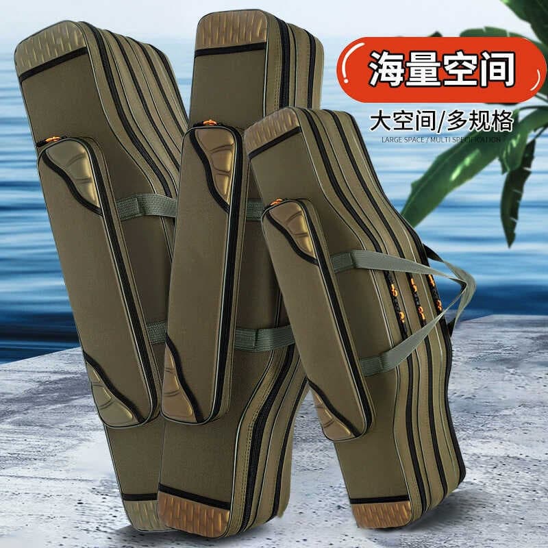 Bolsa para artes de pesca Bolsa para vara de pesca Bolsa leve artes de pesca de multifuncional pa
