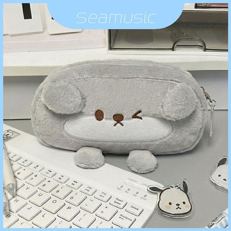 Organizador Elegante De Lápis De Água Sase Com Material De Pelúcia Para Estudantes E Meninas