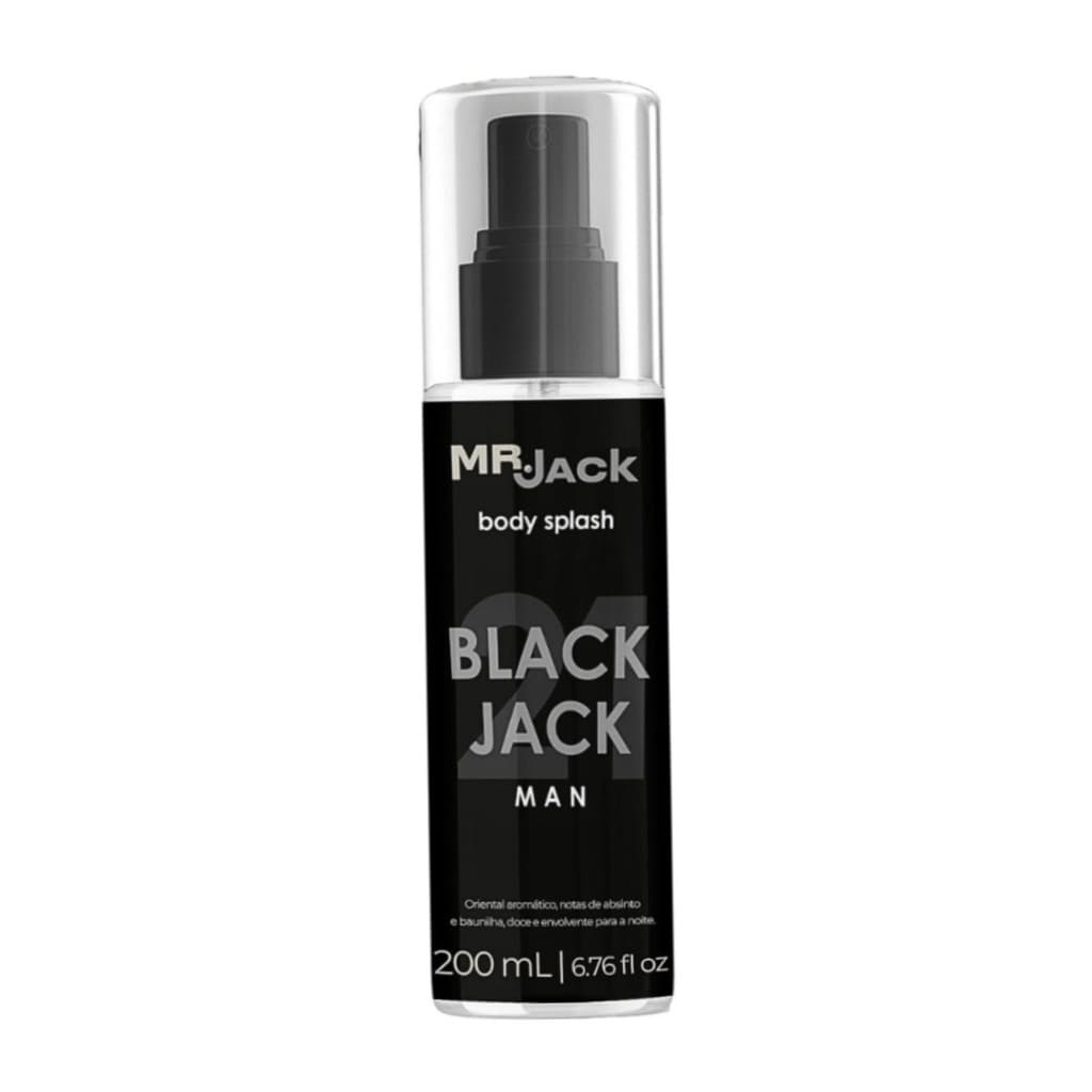 Body Splash Mr. Jack BlackJack 21 Man 200ml Oriental Aromático