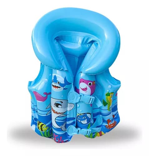 Colete Salva-Vidas Infantil Azul