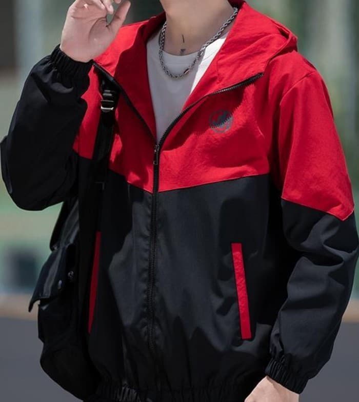 Jaqueta masculina jaqueta primavera outono na moda roupas masculinas com capuz All-Match jaqueta moda topo