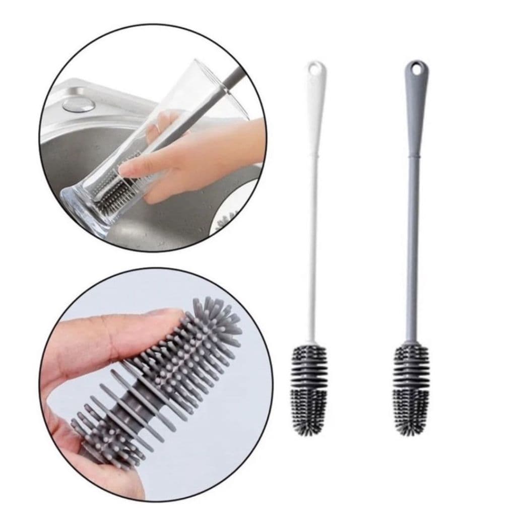 Escova de Limpeza em Silicone -Higiene e Praticidade na Sua Cozinha