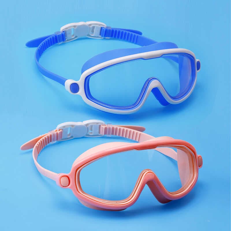 Crianças óculos de natação touca de natação meninos meninas óculos de natação à prova dwaterproof água Anti-nevoeiro gra