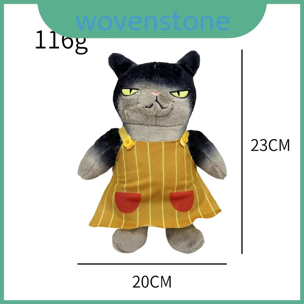 Brinquedo De Pelúcia Yukichi Com Capa De Pilha Curta E Preenchimento Hipoalergênico Para Presente Doméstico