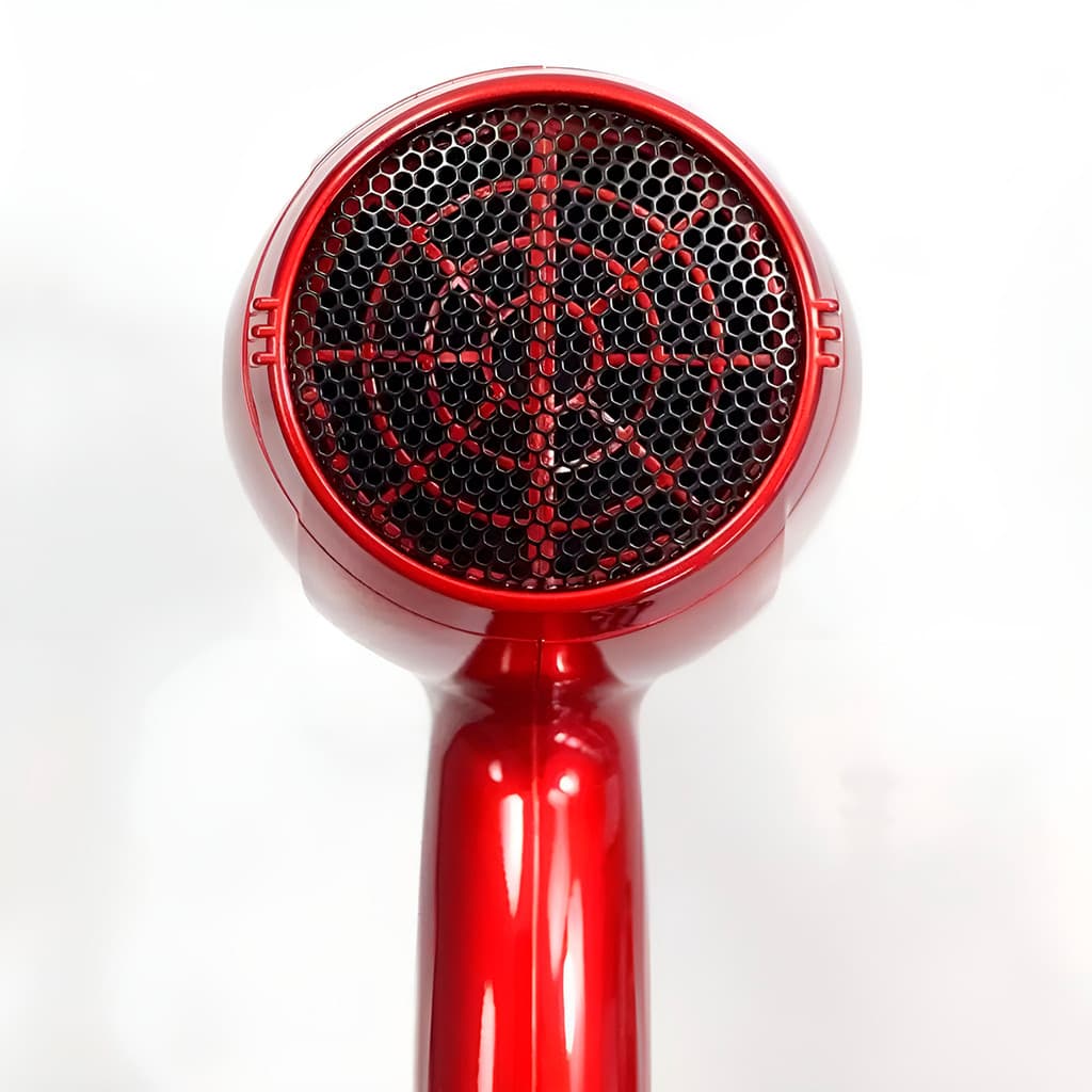 Secador de Cabelo Professional 220V Turbo Ar Quente Frio Vermelho