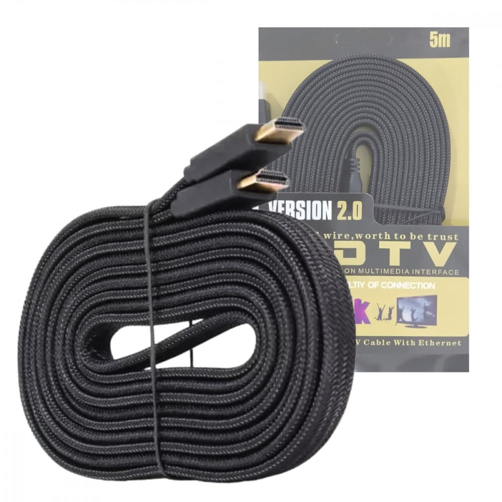Cabo HDMI 5 Metros 4K Ultra HD Versão 2.0 Alta Velocidade XLS HDMI-5M