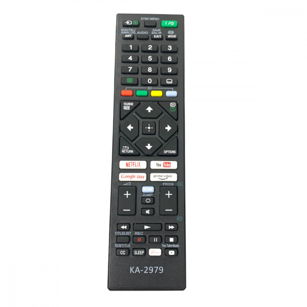 Controle Remoto Compatível TV Smart Sony LED LCD Kapbom KA-2979