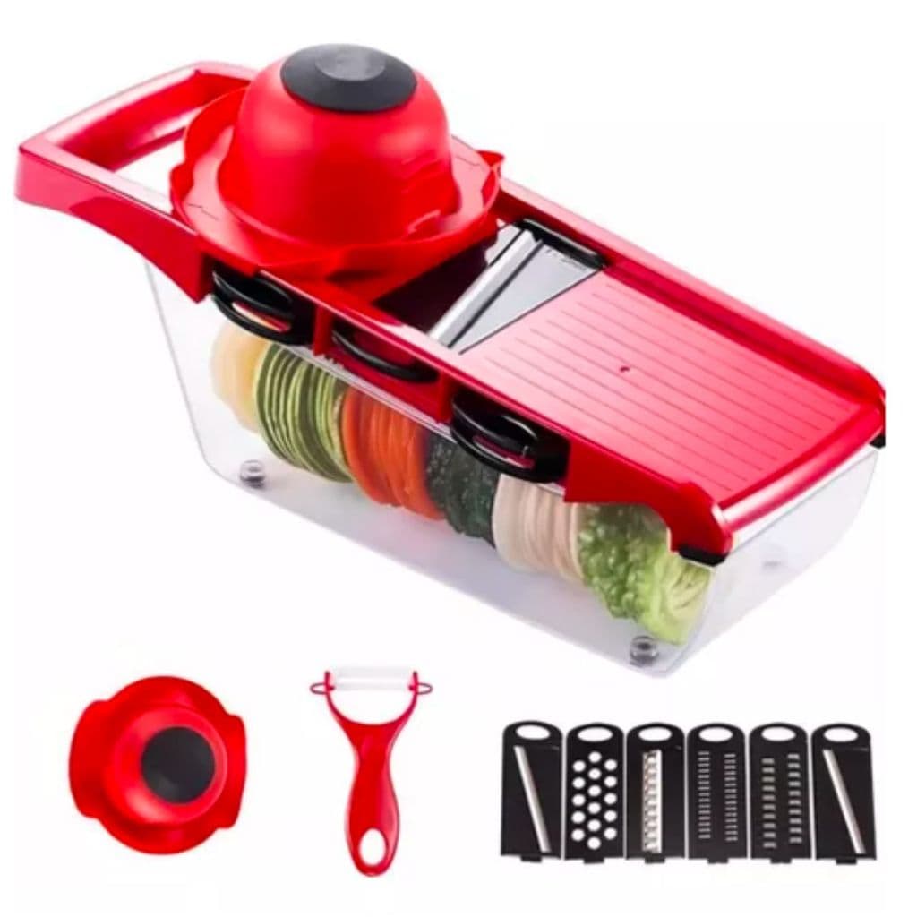 Cortador Fatiador Ralador Manual De Legumes Batata Mandoline